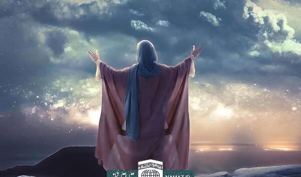 عکس محمد علی کلی در حال نماز خواندن