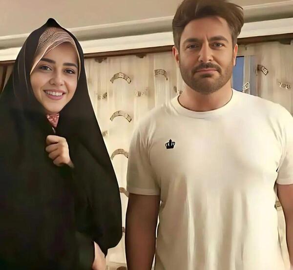 عکس محمدرضا گلزار و ایسان