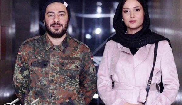 عکس نوید محمدزاده و باران کوثری