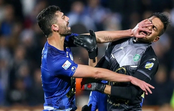 عکس محمد دانشگر در پرسپولیس