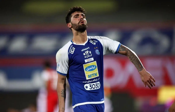 عکس محمد دانشگر در پرسپولیس