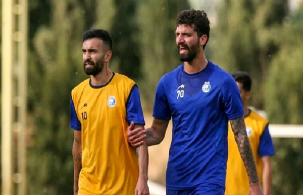 عکس محمد دانشگر در پرسپولیس