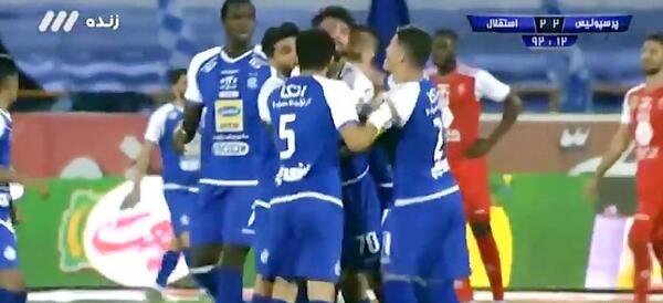 عکس محمد دانشگر در پرسپولیس