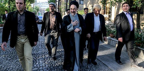 عکس سید محمد خاتمی با کت و شلوار