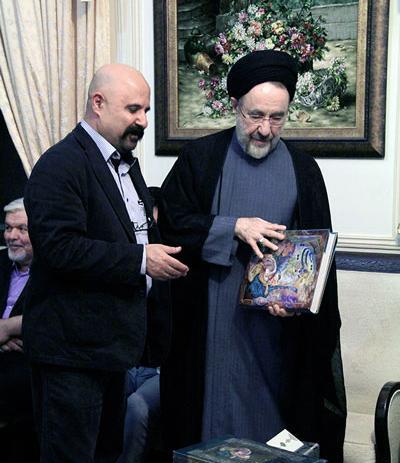 عکس سید محمد خاتمی با کت و شلوار
