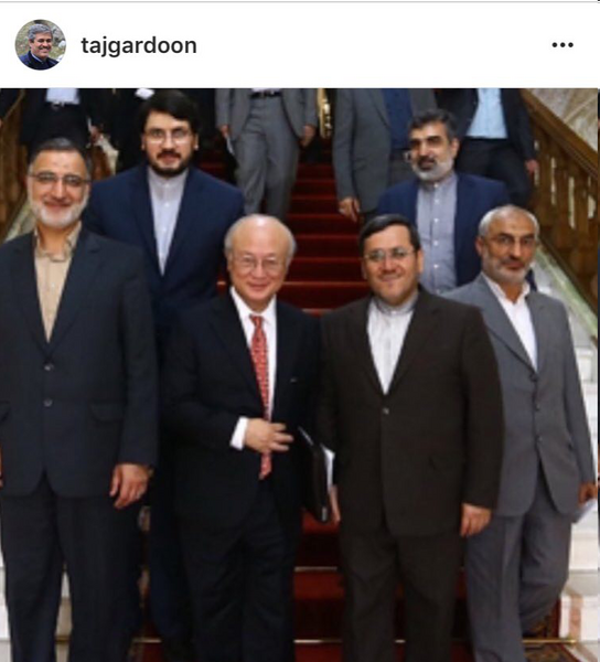 عکس سید محمد خاتمی با کت و شلوار