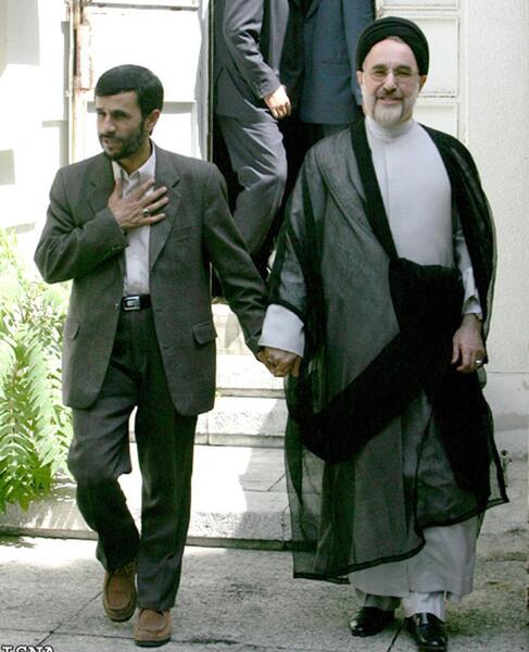 عکس سید محمد خاتمی با کت و شلوار