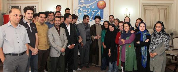 عکس سید محمد خاتمی با کت و شلوار