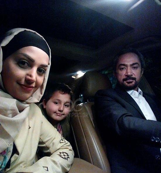 عکس محمد حاتمی و همسرش