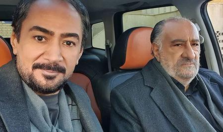 عکس محمد حاتمی و همسرش