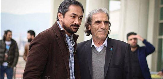 عکس محمد حاتمی و همسرش