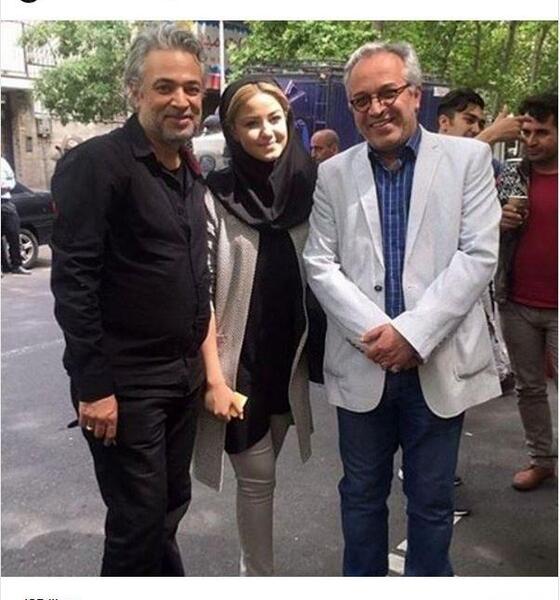 عکس محمد حسین لطیفی و همسرش