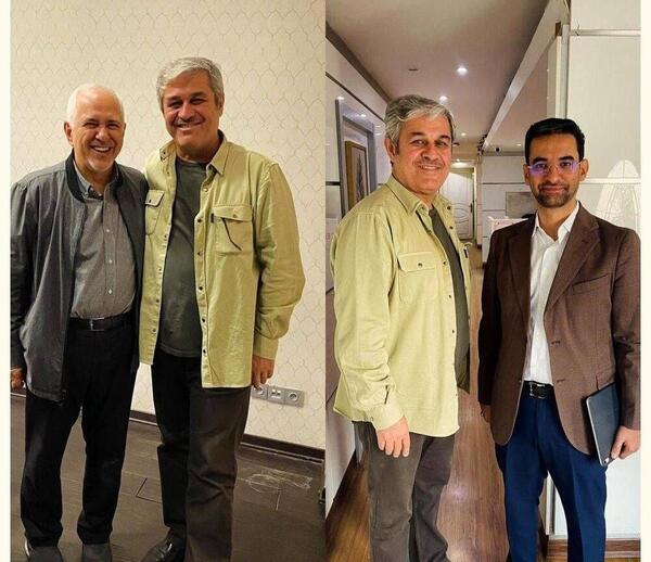 عکس محمد جواد ظریف و پزشکیان