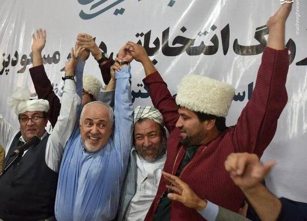 عکس محمد جواد ظریف و پزشکیان