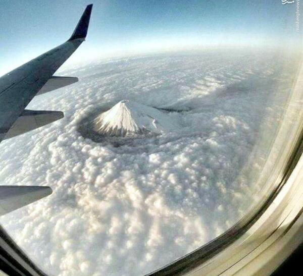 عکس هوایی از اکباتان تهران