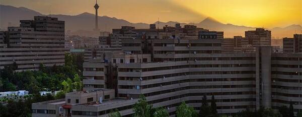عکس هوایی از اکباتان تهران