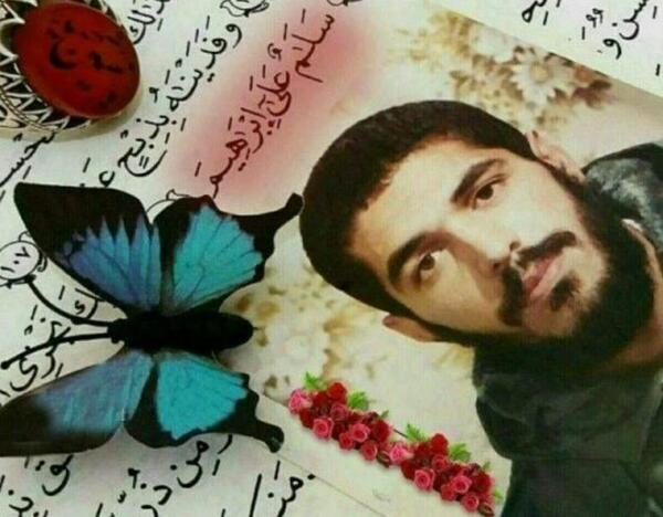 عکس شهید ابراهیم هادی برای استوری