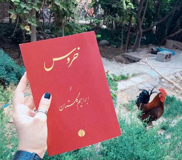عکس نوشته ابراهیم گلستان