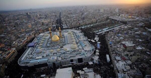 دانلود عکس هوایی کربلا