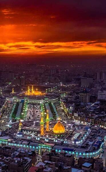 دانلود عکس هوایی کربلا