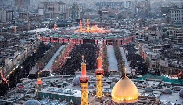 دانلود عکس هوایی کربلا