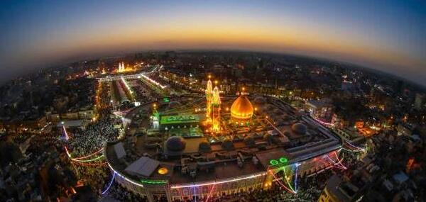 دانلود عکس هوایی کربلا