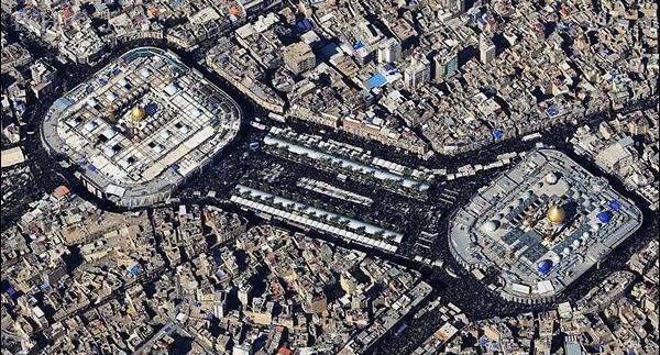دانلود عکس هوایی کربلا