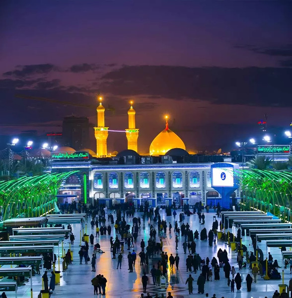 دانلود عکس هوایی کربلا