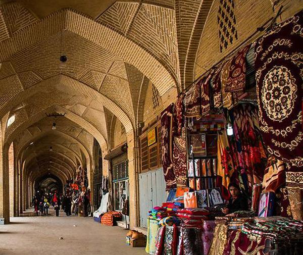 عکس هوایی بازار کرمان