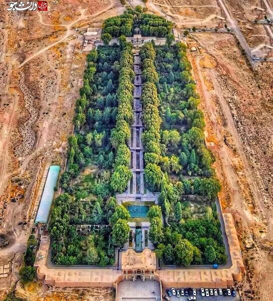 عکس هوایی از استان کرمان