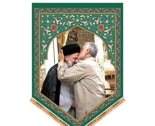 عکس ابراهیم رئیسی و حاج قاسم