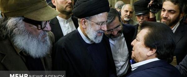 عکس ابراهیم رئیسی و خواننده کوچه بازاری