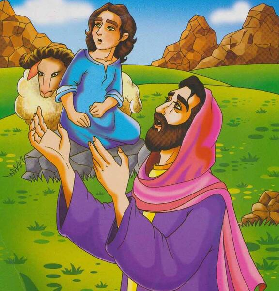 عکس حضرت ابراهیم و اسماعیل