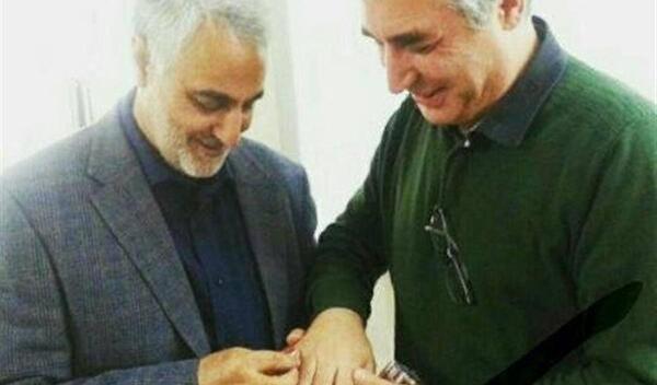 عکس های ابراهیم حاتمی کیا و همسرش