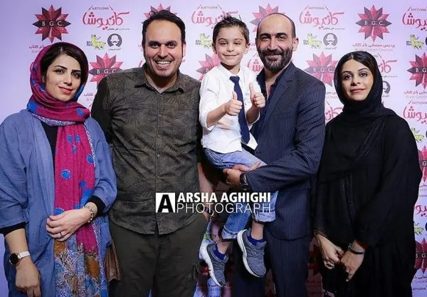 عکس همسر و فرزندان ابراهیم حاتمی کیا
