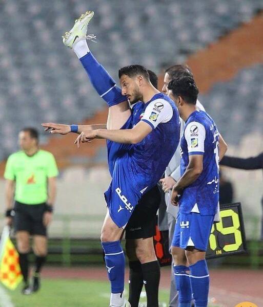 عکس زلاتان ابراهیموویچ در پرسپولیس