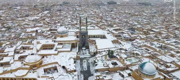 عکس هوایی از یزد