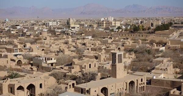 عکس هوایی از یزد