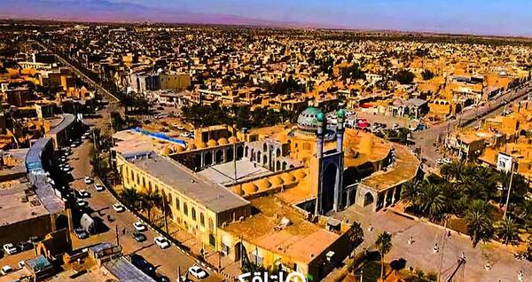 عکس هوایی از یزد