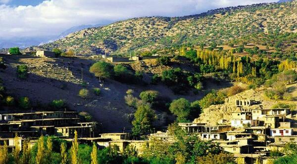 عکس هوایی شهر یاسوج