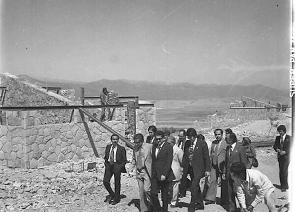 عکس هوایی شهر یاسوج