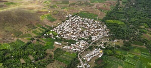 عکس هوایی استان همدان