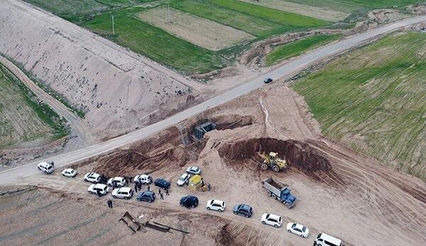 عکس هوایی استان همدان