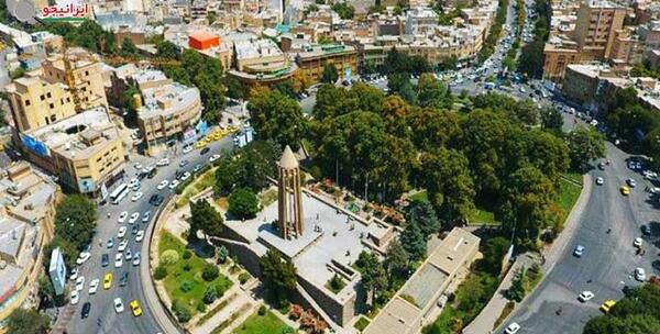 عکس هوایی استان همدان