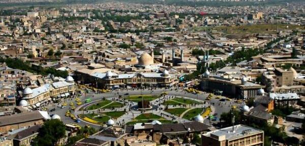عکس هوایی استان همدان