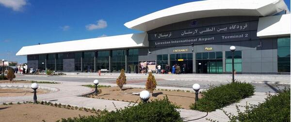 عکس هوایی از لار