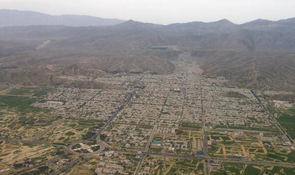 عکس هوایی از لار