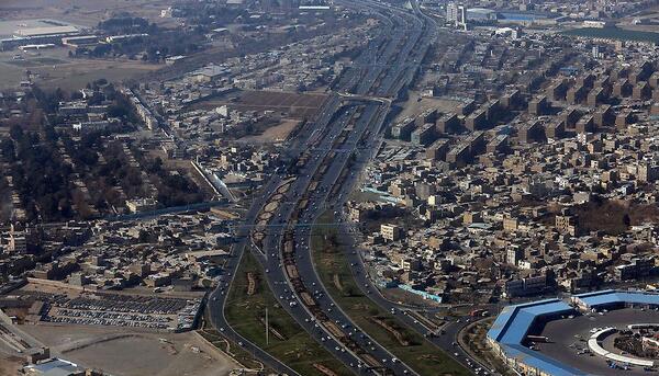 عکس هوایی مشهد الرضا