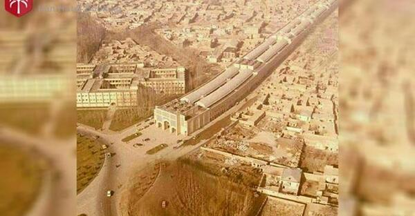 عکس هوایی مشهد الرضا