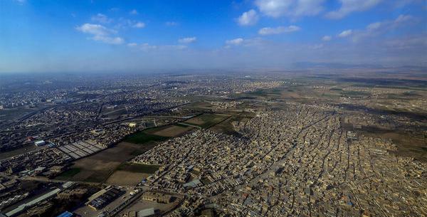 عکس هوایی مشهد الرضا